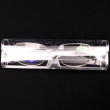 Load image into Gallery viewer, Crystal Reading Glasses Case PVC Transparent Plastic Polarized Glasses Case