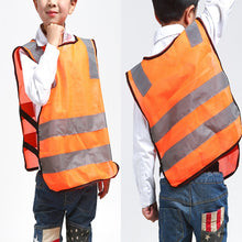 Load image into Gallery viewer, Safety Kids Reflective Stripes Clothing Children Reflective Vest