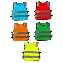 Load image into Gallery viewer, Safety Kids Reflective Stripes Clothing Children Reflective Vest