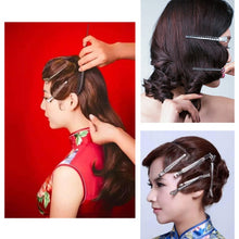 Load image into Gallery viewer, 10 PCS Stainless Steel Hair Clips Hair Duckbill Clip Hair Clip Metal Large Single Hole Iron Clip