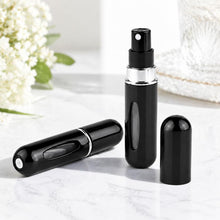 Load image into Gallery viewer, Portable Mini Aluminum Refillable Perfume Bottle Spray Empty Cosmetic Containers Atomizer, Capacity:5ml, Metal