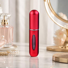Load image into Gallery viewer, Portable Mini Aluminum Refillable Perfume Bottle Spray Empty Cosmetic Containers Atomizer, Capacity:5ml, Metal