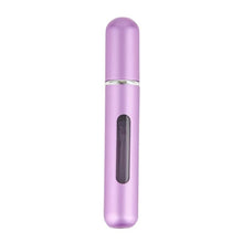 Load image into Gallery viewer, Portable Mini Aluminum Refillable Perfume Bottle Spray Empty Cosmetic Containers Atomizer, Capacity:5ml