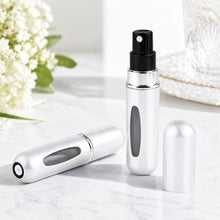 Load image into Gallery viewer, Portable Mini Aluminum Refillable Perfume Bottle Spray Empty Cosmetic Containers Atomizer, Capacity:5ml, Metal