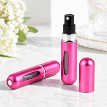 Load image into Gallery viewer, Portable Mini Aluminum Refillable Perfume Bottle Spray Empty Cosmetic Containers Atomizer, Capacity:5ml, Metal