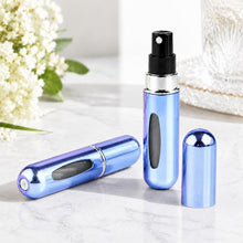 Load image into Gallery viewer, Portable Mini Aluminum Refillable Perfume Bottle Spray Empty Cosmetic Containers Atomizer, Capacity:5ml, Metal