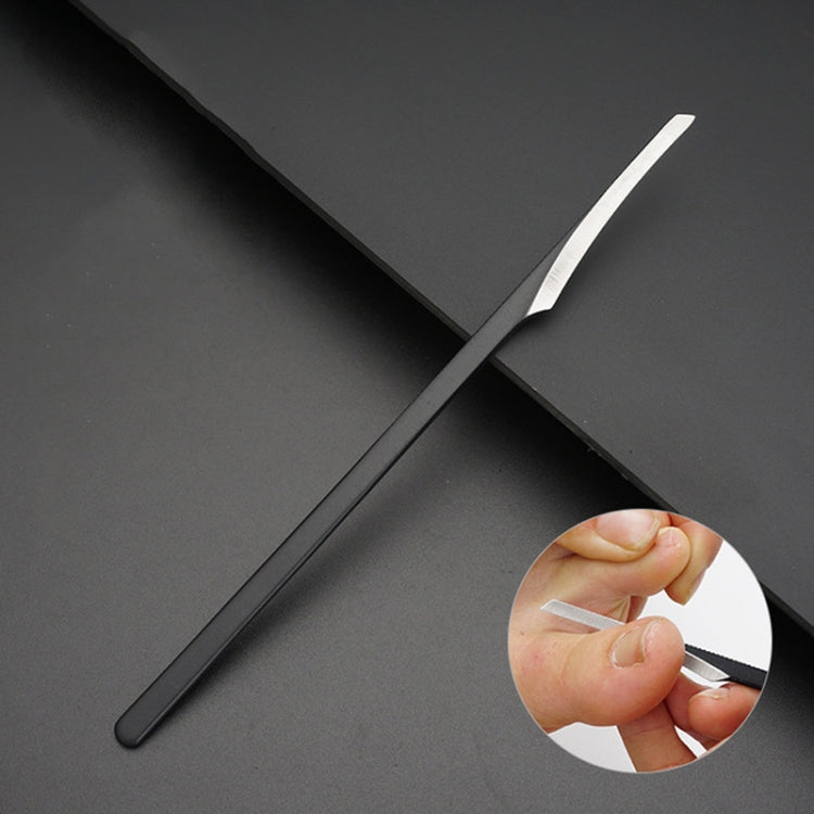 Pedicure Manicure Nail Cleaner Cuticle Grooming Dead Skin Planer Beauty Foot Care Tool