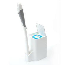 Load image into Gallery viewer, Disposable Toilet Brush Long Handle Cleaning Brush With Base Hanging Toilet Brush Set, Disposable Toilet Brush