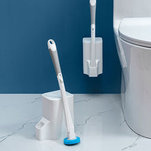 Load image into Gallery viewer, Disposable Toilet Brush Long Handle Cleaning Brush With Base Hanging Toilet Brush Set, Disposable Toilet Brush