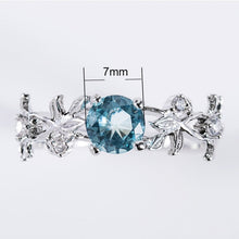 Load image into Gallery viewer, Crystal Vine Leaf Design Engagement Ring Fashion For Women Jewelry, 6, 7, 8, 9, 10, 11