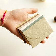 Load image into Gallery viewer, 10 PCS Retro Chinese Style Romantic Mini Pearlescent Paper Envelopes Random Color Delivery, Chinese Style Envelopes