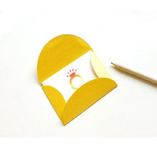 Load image into Gallery viewer, 10 PCS Retro Chinese Style Romantic Mini Pearlescent Paper Envelopes Random Color Delivery, Chinese Style Envelopes
