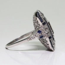 Load image into Gallery viewer, Luxury Square Women Crystal Zircon Engagement Ring, 10, 6, 7, 8, 9