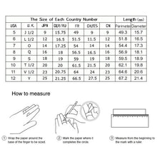 Load image into Gallery viewer, Luxury Square Women Crystal Zircon Engagement Ring, 10, 6, 7, 8, 9