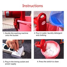 Load image into Gallery viewer, HX-02DS Household Portable Small Portable Washing Machine, Portable Washing Machine