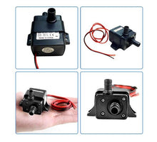 Load image into Gallery viewer, 240L/H Ultra-quiet Flow Rate Waterproof Brushless Pump Mini Submersible Water Pump, Mini Submersible Water Pump
