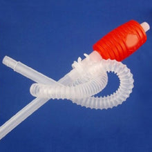 Load image into Gallery viewer, Creative Hand Manual Gas Oil Water Liquid Transfer Pump Siphon Hose for Car Motorcyle Truck Car Liquid Pump, Red
