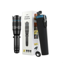Load image into Gallery viewer, APEXEL APL-JS60XJJ09 All Metal 60X HD External Magnifying Telescope Universal Telephoto Mobile Phone Lens