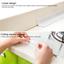 Load image into Gallery viewer, Durable PVC Material Waterproof Mold Proof Adhesive Tape  Kitchen Bathroom Wall Sealing Tape, 3.8cm x 3.2m, 2.2cm x 3.2m