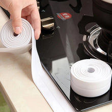 Load image into Gallery viewer, Durable PVC Material Waterproof Mold Proof Adhesive Tape  Kitchen Bathroom Wall Sealing Tape, 3.8cm x 3.2m, 2.2cm x 3.2m