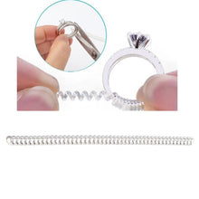 Load image into Gallery viewer, Vintage Spiral Based Ring Size Adjuster, Guard Tightener Reducer Resizing Tools Jewelry Parts, 3mm