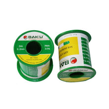 Load image into Gallery viewer, BAKU High-purity Low-temperature Solder Wire 63 Degrees Celsius No-clean Tin Wire, BK-10002 0.2mm, BK-10004 0.4mm, BK-10005 0.5mm, BK-10006 0.6mm
