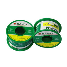 Load image into Gallery viewer, BAKU High-purity Low-temperature Solder Wire 63 Degrees Celsius No-clean Tin Wire, BK-10002 0.2mm, BK-10004 0.4mm, BK-10005 0.5mm, BK-10006 0.6mm