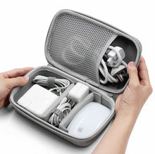 Load image into Gallery viewer, Power Adapter Headset Data Cable Portable Storage Bag For Macbook Air/Pro Notebook