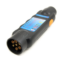 Load image into Gallery viewer, JHT4003 European 12V 7 Pin Car Truck Trailer Plug Socket Tester Wiring Circuit Light Test Tool, JHT4003  7 Pin