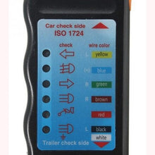Load image into Gallery viewer, JHT4003 European 12V 7 Pin Car Truck Trailer Plug Socket Tester Wiring Circuit Light Test Tool, JHT4003  7 Pin