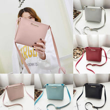 Load image into Gallery viewer, Women Solid zipper Shoulder Bag Crossbody Bag Messenger Phone Coin Bag