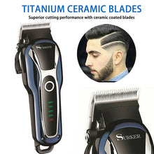 Load image into Gallery viewer, Surker SK-803 High-power LCD Hair Clipper Plug-in Dual-use Electric Clippers