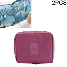 Load image into Gallery viewer, 2 PCS Waterproof Make Up Bag Travel Organizer for Toiletries Kit