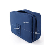 Load image into Gallery viewer, 2 PCS Waterproof Make Up Bag Travel Organizer for Toiletries Kit