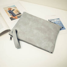 Load image into Gallery viewer, Simple Retro Ladies Handbag Fashion Large Capacity Clutch Bag Zipper Envelope Bag