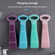 Load image into Gallery viewer, Silicone Massage Pull Strap Bath Brush Powerful Exfoliating Rubbing Bath Artifact, TBD052096201E, TBD052096201A, TBD052096201B, TBD052096201C, TBD052096201D