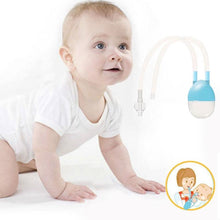 Load image into Gallery viewer, Newborn Baby Safety Nose Cleaner Vacuum Suction Nasal Aspirator Flu Protections Nasal Aspirator Nasal Snot Nose Cleaner Baby, pink, yellow, blue