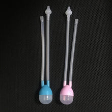 Load image into Gallery viewer, Newborn Baby Safety Nose Cleaner Vacuum Suction Nasal Aspirator Flu Protections Nasal Aspirator Nasal Snot Nose Cleaner Baby, pink, yellow, blue