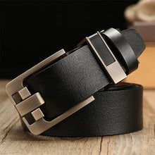 Load image into Gallery viewer, Vintage Lacquered Genuine Leather Pin Buckle Waistband for Men