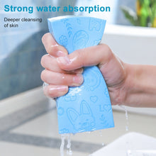 Load image into Gallery viewer, Baby Shower Spa Bath Square Sponge Body Cleaning Scrub