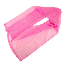 Load image into Gallery viewer, 2 PCS Long Nylon Mesh Bath Shower Body Washing Clean Exfoliate Puff Scrubbing Towel Cloth Scrubbers Body Face Wash Cleaning Towel