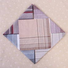 Load image into Gallery viewer, Multicolor Plaid Stripe Men Pocket Squares Business Chest Towel Handkerchiefs  100% Cotton
