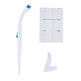 Disposable Toilet Brush Household Toilet Brush with Detergent, Splicing, Dolphin, Replacement Core
