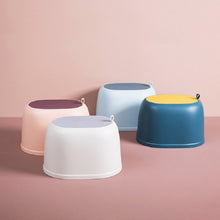 Load image into Gallery viewer, Creative Portable Bathroom Anti-slip Stool Children Plastic Stool