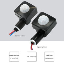 Load image into Gallery viewer, Automatic Security PIR Infrared Motion Sensor Detector Wall Spotlights Switch, 10mm, 12mm