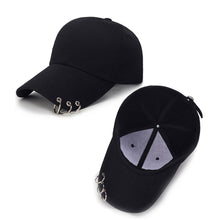 Load image into Gallery viewer, Unisex Casual Solid Color Adjustable Baseball Caps with Ring