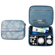Load image into Gallery viewer, Large Capacity Portable Lady Waterproof Padded Travel Cosmetic Bag Beautician Storage Bags Women Makeup Bag