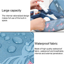 Load image into Gallery viewer, Large Capacity Portable Lady Waterproof Padded Travel Cosmetic Bag Beautician Storage Bags Women Makeup Bag