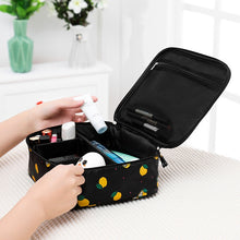 Load image into Gallery viewer, Large Capacity Portable Lady Waterproof Padded Travel Cosmetic Bag Beautician Storage Bags Women Makeup Bag