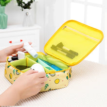 Load image into Gallery viewer, Large Capacity Portable Lady Waterproof Padded Travel Cosmetic Bag Beautician Storage Bags Women Makeup Bag